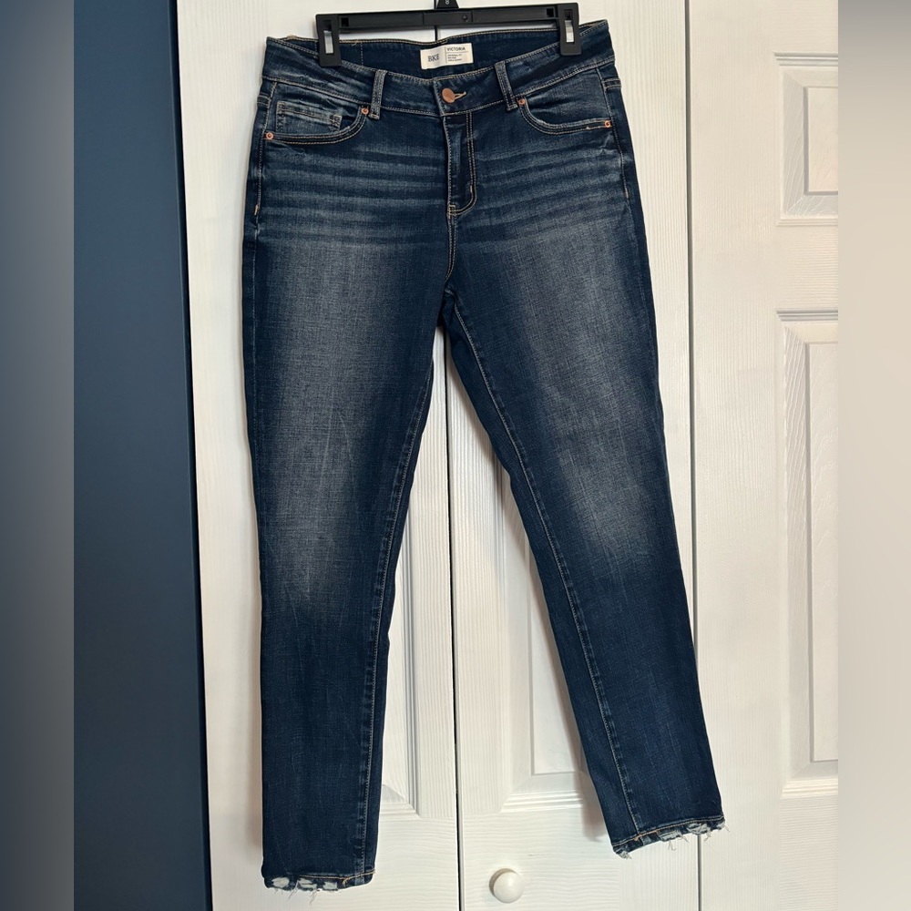 BKE Victoria Mid-Rise Ankle Skinny Jeans
